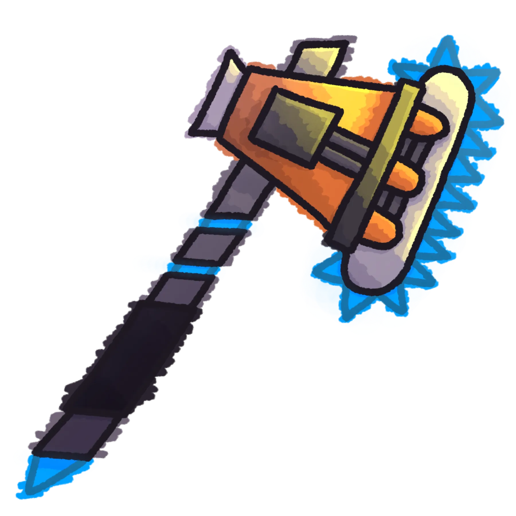 Neon Chainaxe